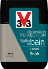 Peinture renovation perfection salle de bain satin taupe - pot de0,750L