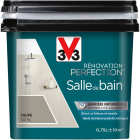 Peinture renovation perfection salle de bain satin taupe - pot de 0,075L