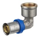 multicouche a sertir multiprofil coude femelle F15x21 Ø20 lien 1 piece