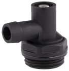 robinet de vidange a bec orientable 15x21 finition noir boite brochable 1 piece