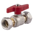 vanne a sphere manette papillon a ecrou libre FF15x21 vrac etiquete 1 piece