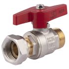 vanne a sphere manette papillon a ecrou libre MF15x21 vrac etiquete 1 piece