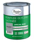 Peinture glycero satinee Special Bois blanc casse - pot de 2,5L