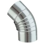 COUDE PLISSE ALUMINIE 45°0:153