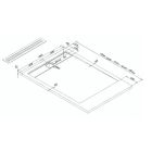 Receveur de douche POMPEYA RAL 800 x 1300 mm