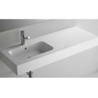 Vasque ESCOCIA 1205 coquette a droite MINERALMARMO 1205 x 128 x 460 mm