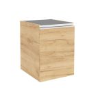 Coquette SPIRIT 400 1 porte gauche / droite et fermeture amortie CHENE AFRICAIN