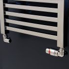 Jeu de valve et raccord a compression CUIVRE CHROME