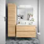 Meuble FUSSION LINE 900 2 tiroirsCHENE AFRICAIN