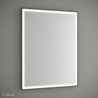 Miroir ROMA 1200 horizontal vertical avec NOIR framework. LED (15W) IP 44