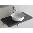 Vasque a poser Ultra-fine DESIR EN PORCELAINE BLANCHE 380 x 380 x 140 mm