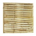 Panneau Tresse, pin, 180X180X1.8 cm