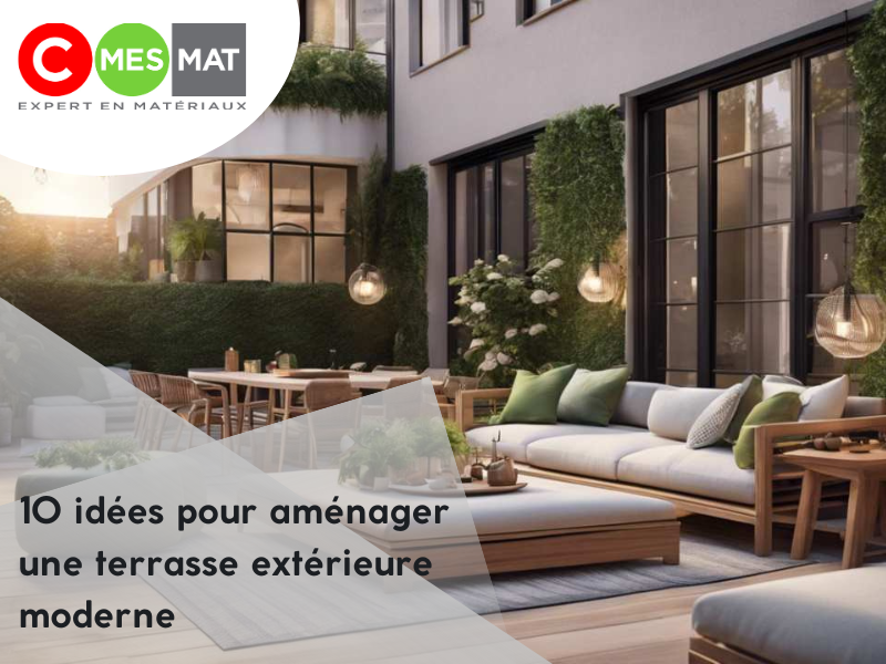 10 idées pour aménager une terrasse extérieure moderne
