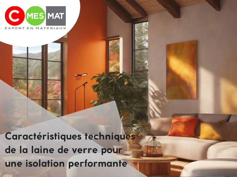 Caractéristiques techniques de la laine de verre