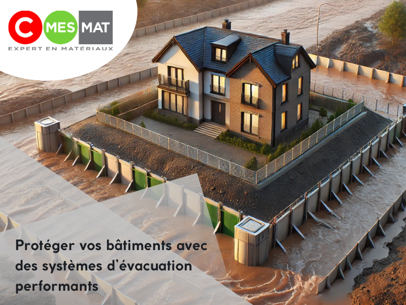 Protéger vos bâtiments avec des systèmes d’évacuation performants en cas d’inondation