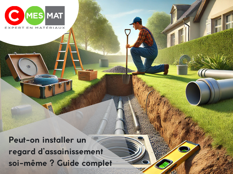 Peut-on installer un regard d’assainissement soi-même ? 