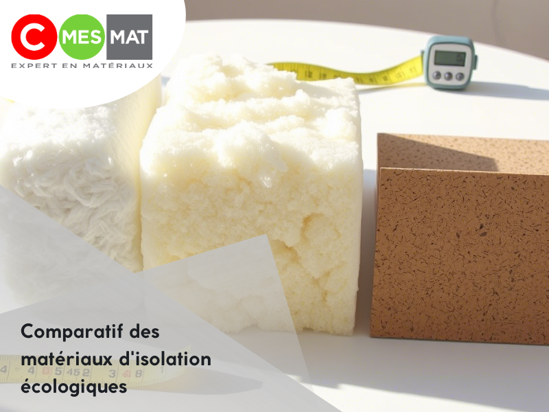 Comparatif des matériaux d'isolation écologiques : ouate de cellulose vs laine de verre vs liège