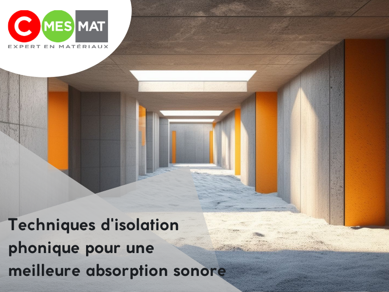 Les techniques d'isolation phonique pour une bonne absorption sonore