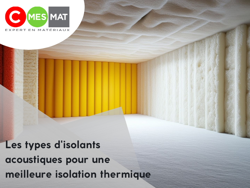 Les isolants acoustiques pour une meilleure isolation thermique