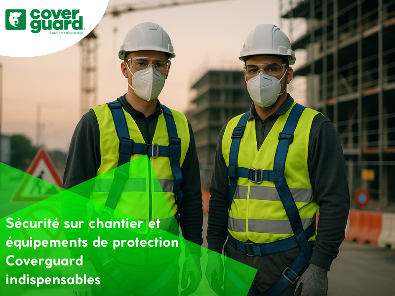 Sécurité sur chantier et équipements de protection Coverguard indispensables