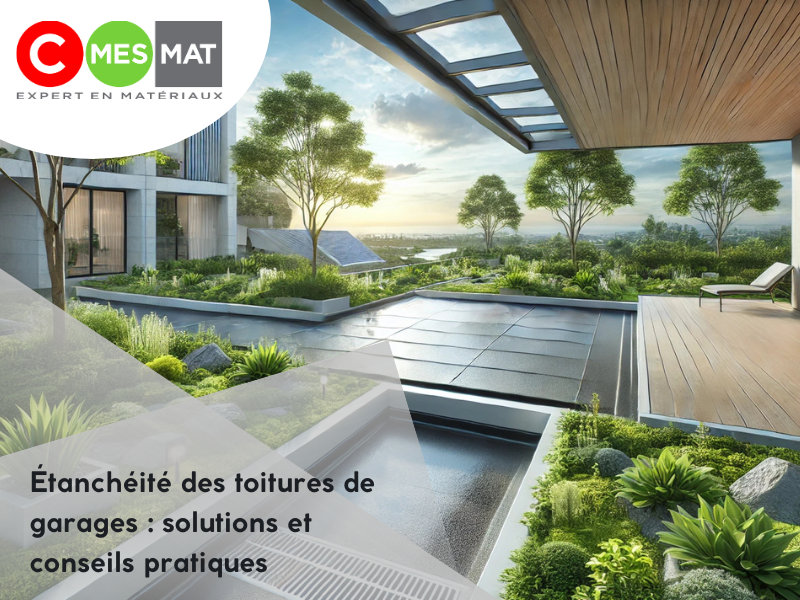 Étanchéité des toitures de garages : solutions et conseils pratiques