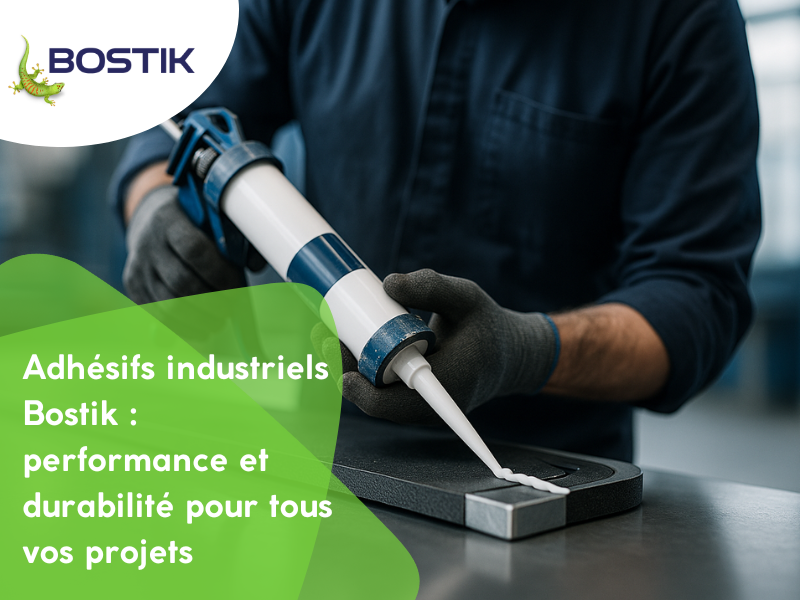 Adhésifs industriels Bostik : performance et durabilité pour tous vos projets