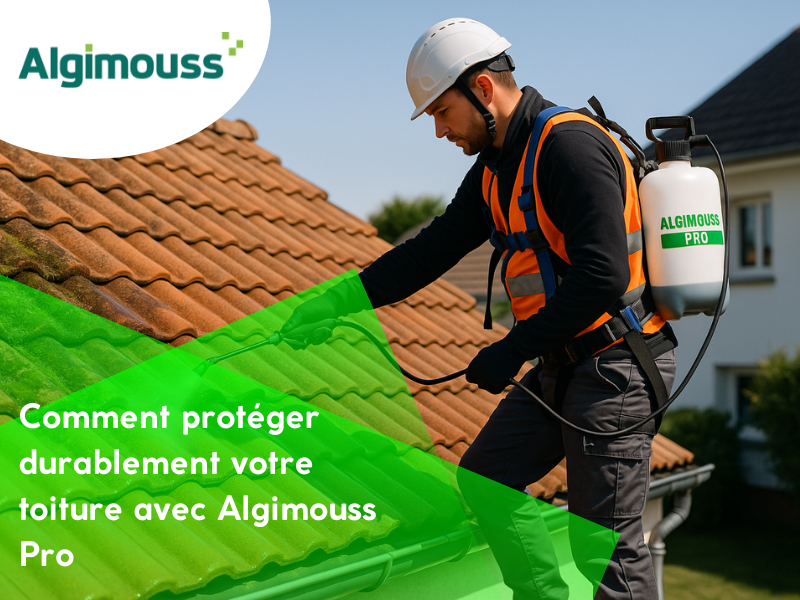 Comment protéger durablement votre toiture avec Algimouss Pro