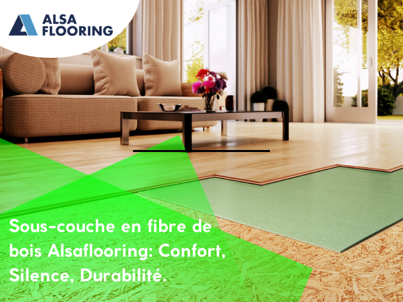 Sous couche en fibre de bois : l'élément clé pour une isolation thermique efficace