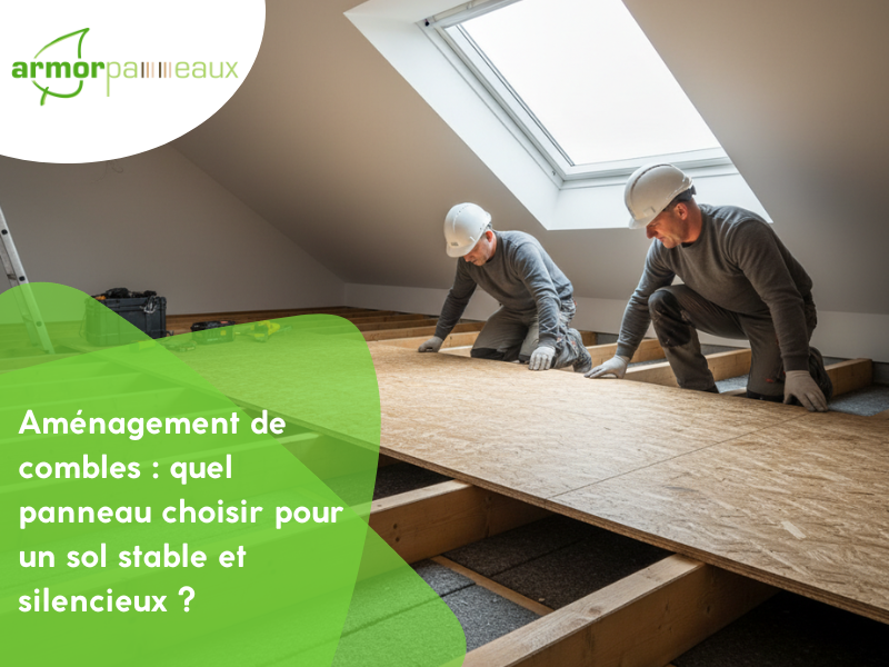 Aménagement de combles : quel panneau choisir pour un sol stable et silencieux ?