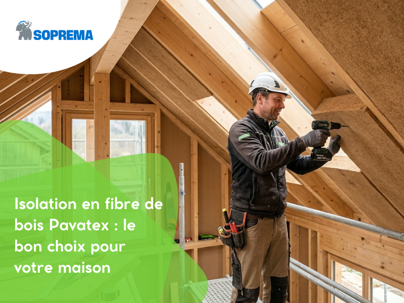 Isolation en fibre de bois Pavatex : le bon choix pour votre maison