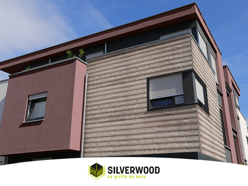 La tendance bardage bois est à la finition saturateur chez Silverwood