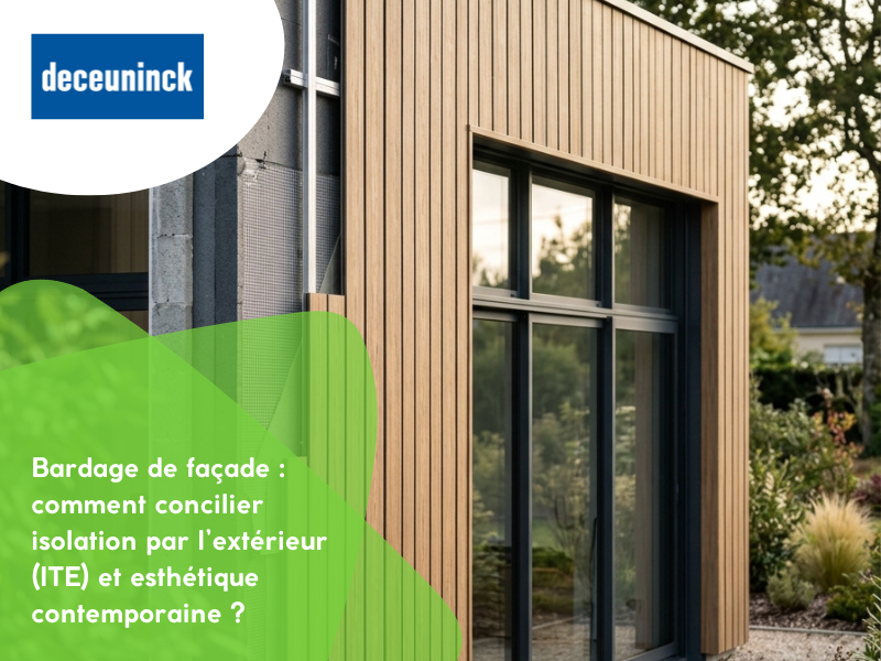 Bardage de façade : comment concilier isolation par l’extérieur (ITE) et esthétique contemporaine ?