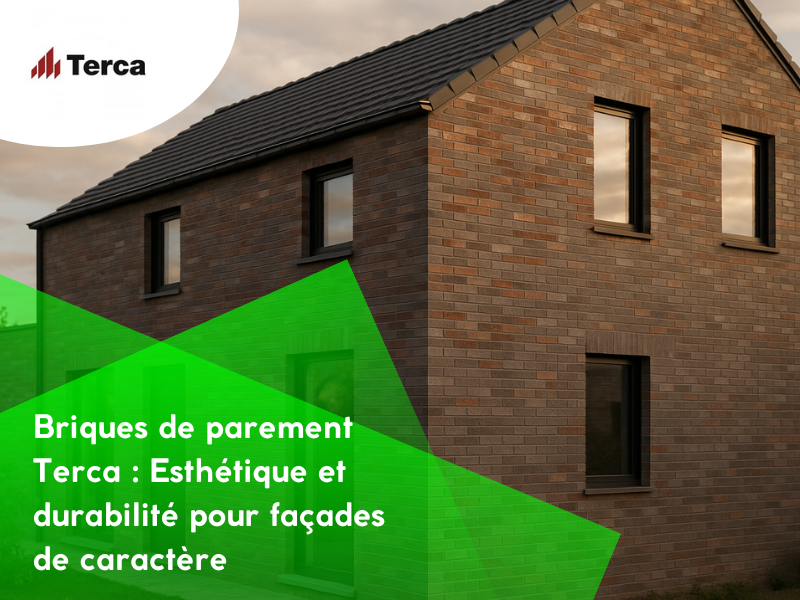 Briques de parement Terca : Esthétique et durabilité pour façades de caractère