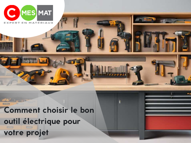 Comment choisir le bon outil électrique pour votre projet