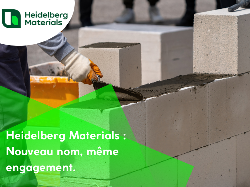 Ciments Calcia devient Heidelberg Materials