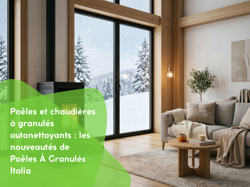 Poêles et chaudières à granulés autonettoyants : les nouveautés de Poêles À Granulés Italia