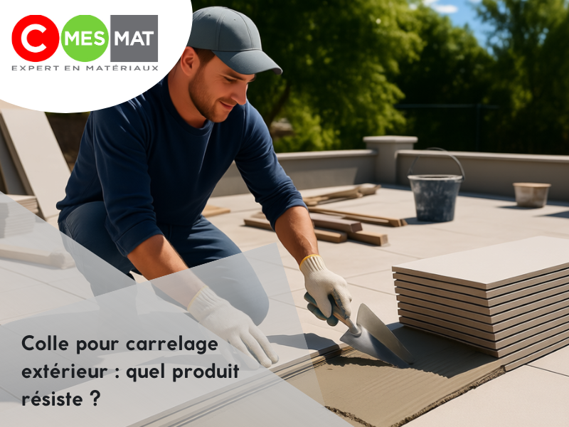 Colle pour carrelage extérieur : quel produit résiste ?