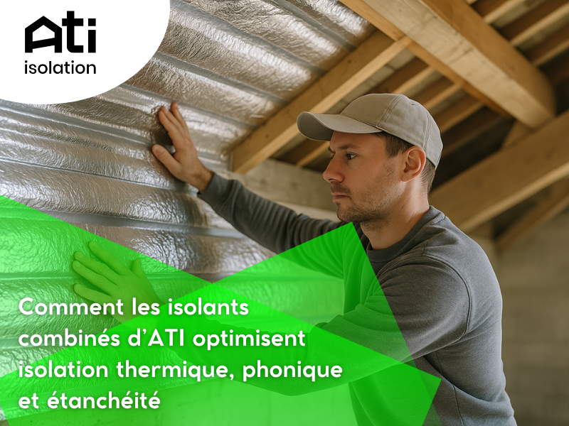 Comment les isolants combinés d’ATI optimisent isolation thermique, phonique et étanchéité
