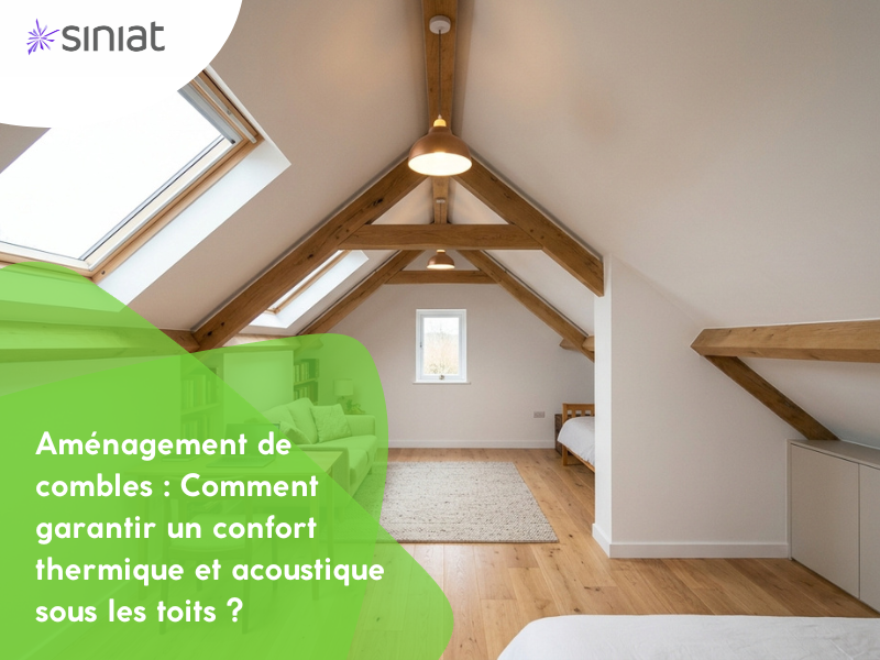 Aménagement de combles : comment garantir un confort thermique et acoustique sous les toits ?