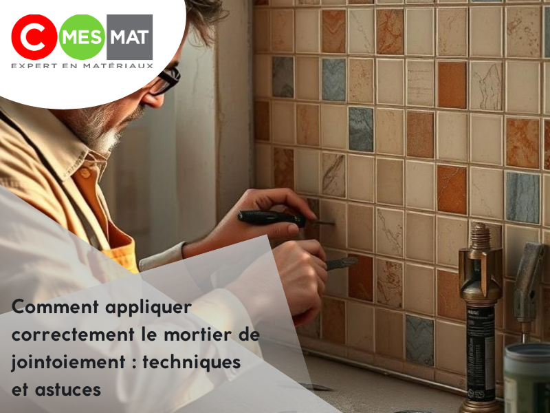 Comment appliquer correctement le mortier de jointoiement : techniques et astuces