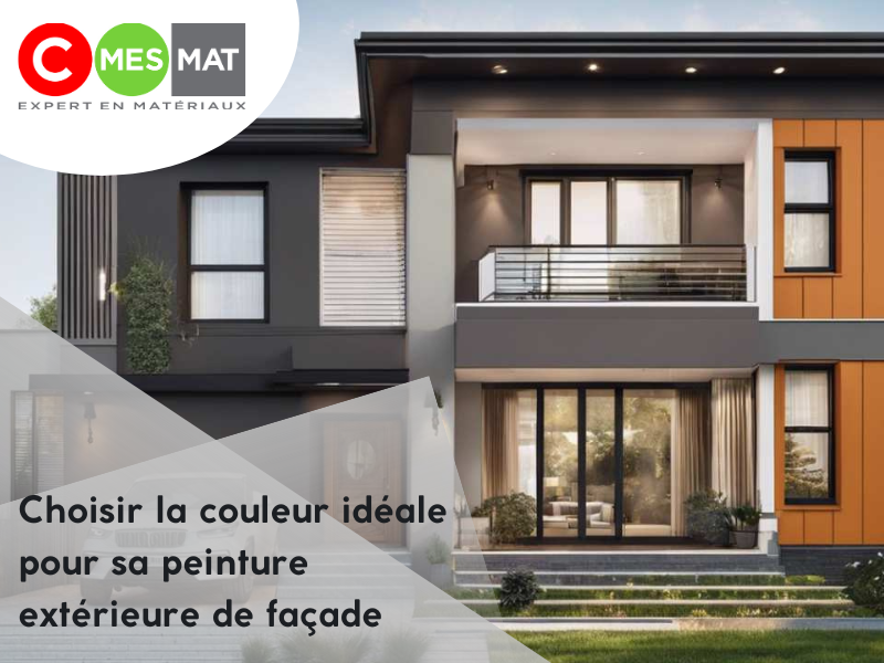 Choisir la couleur idéale pour sa peinture extérieure de façade