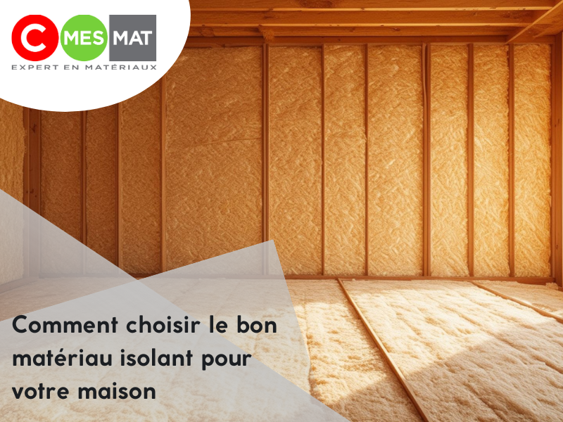 Comment choisir le bon matériau isolant pour votre maison