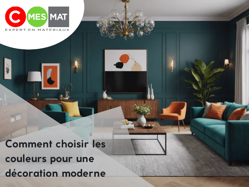 Comment choisir les couleurs pour une décoration moderne