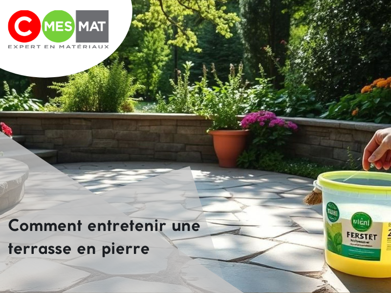 Comment entretenir une terrasse en pierre