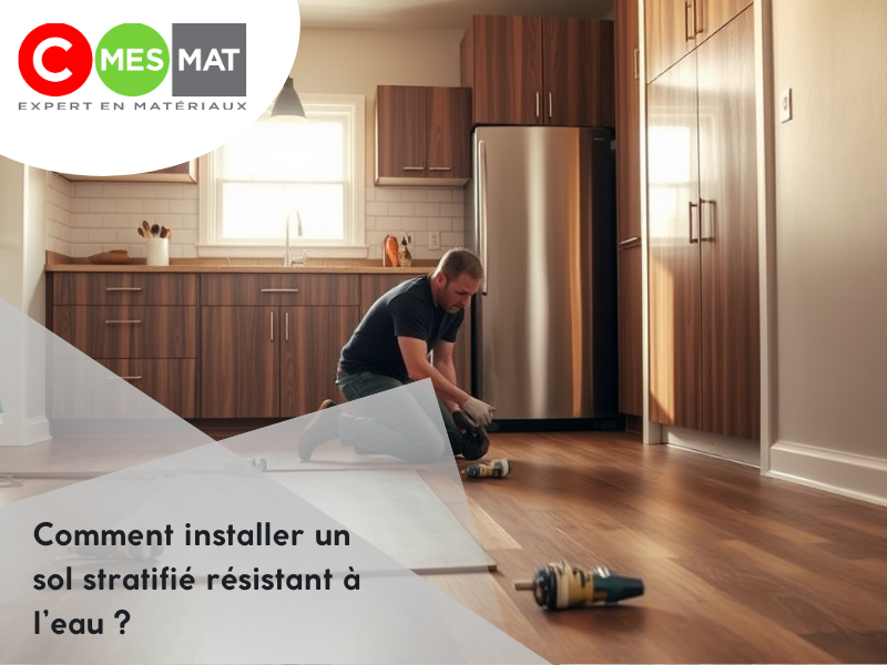 Comment installer un sol stratifié résistant à l’eau ?