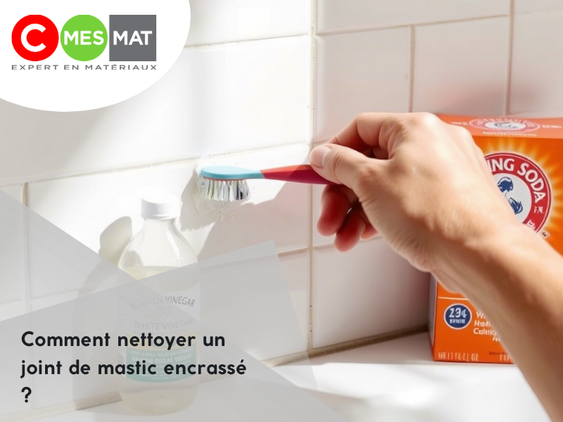 Comment nettoyer un joint de mastic encrassé ?
