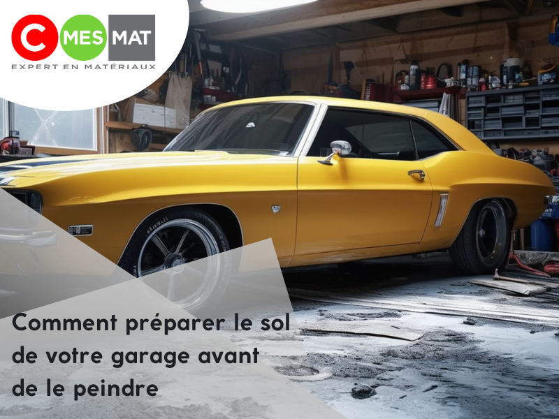 Comment préparer le sol de votre garage avant de le peindre