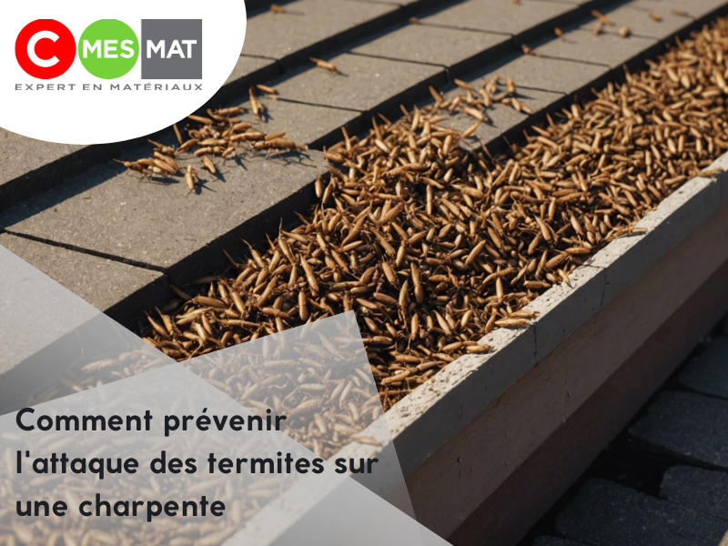 Comment prévenir l'attaque des termites sur une charpente