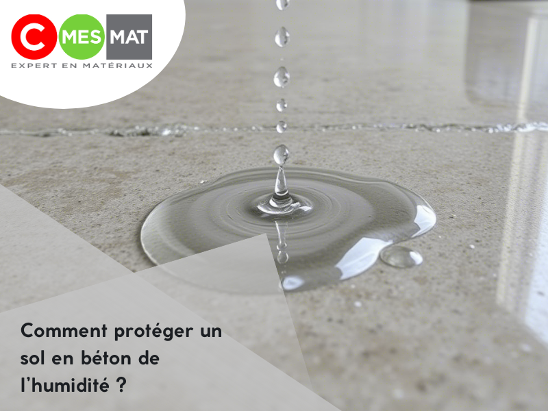 Comment protéger un sol en béton de l’humidité ?