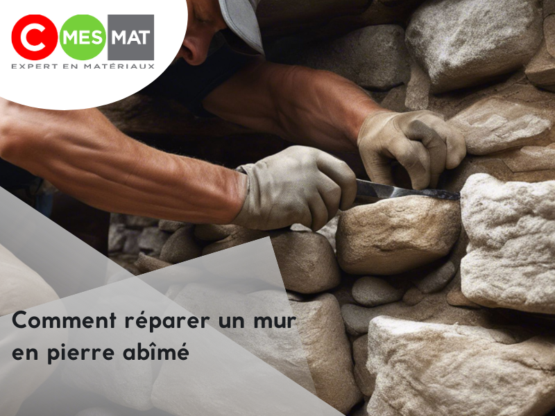 Comment réparer un mur en pierre abîmé